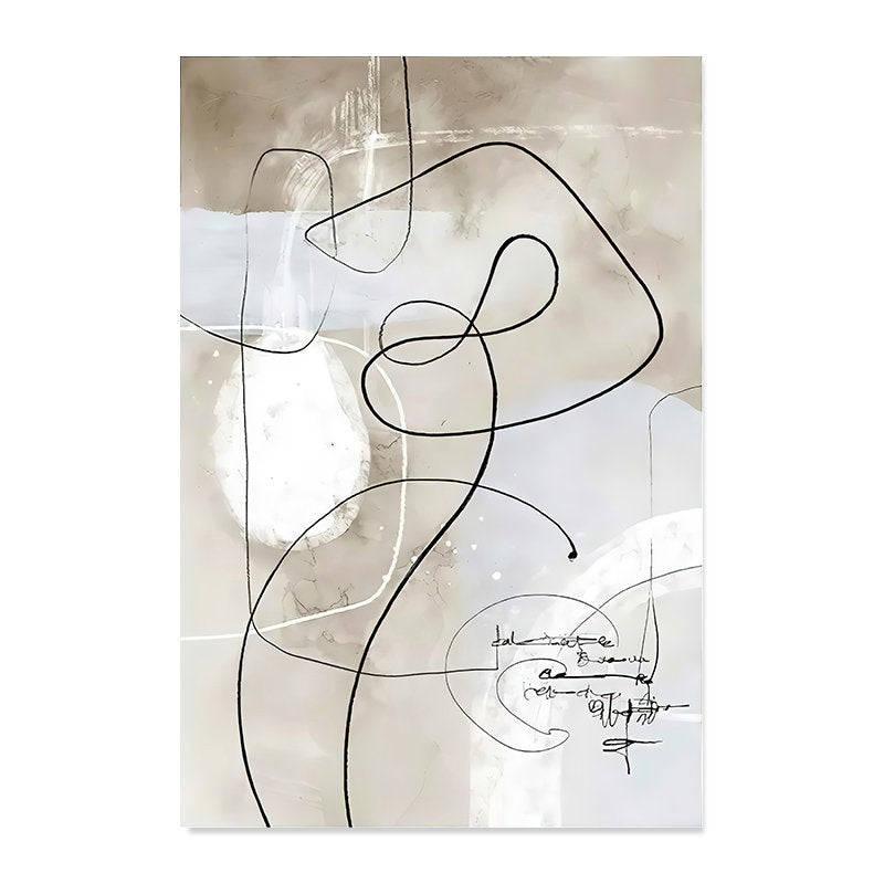 Poster Boho Abstract Geometric Shapes | without frame