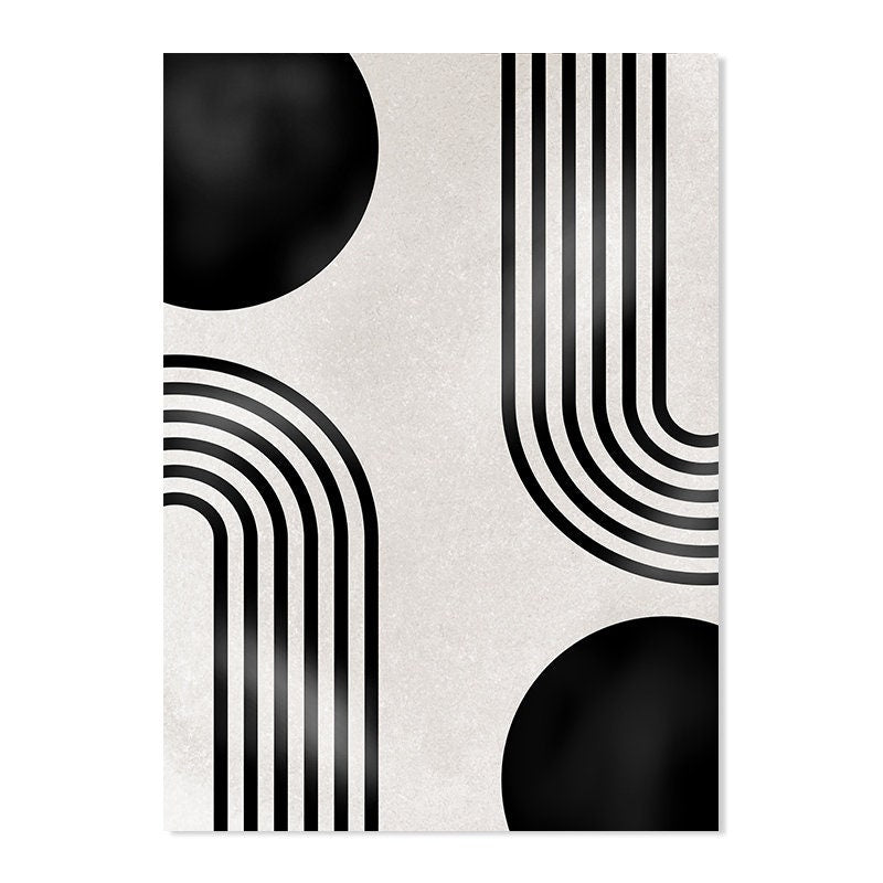 Poster Boho Abstract Geometric Shapes | without frame