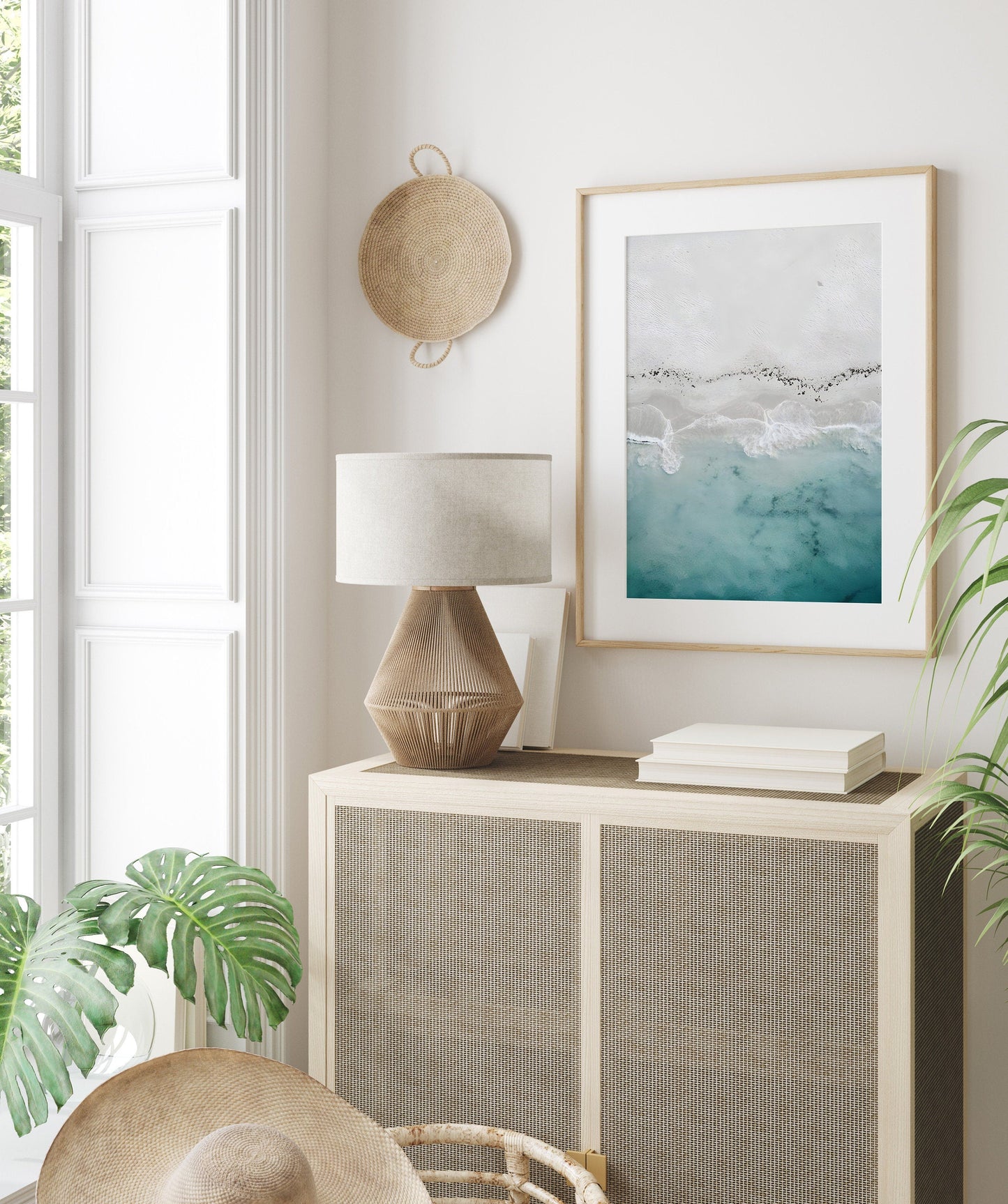 Poster Urlaub Ananas Pool Strand Surfbrett Buggy Wassermelone I Bilder Wohnzimmer & Schlafzimmer I Wand Deko I Kunst Druck ohne Rahmen-6