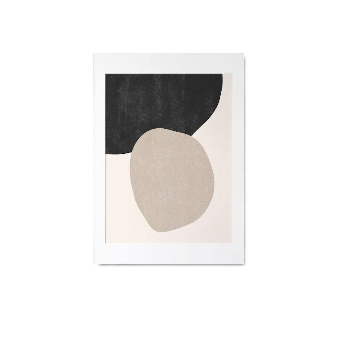 Poster faces lines and abstract shapes | without frame